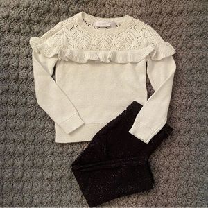 The Children’s Place Sparkle Sweater and Jeggings Set